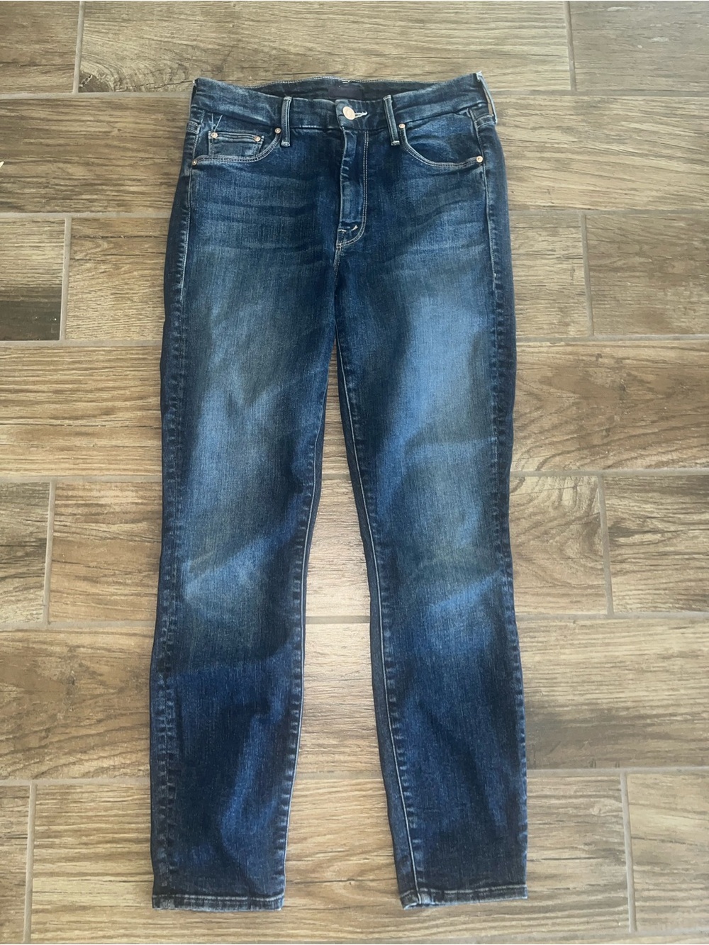 Mother jeans The Looker Crop in On the Edge